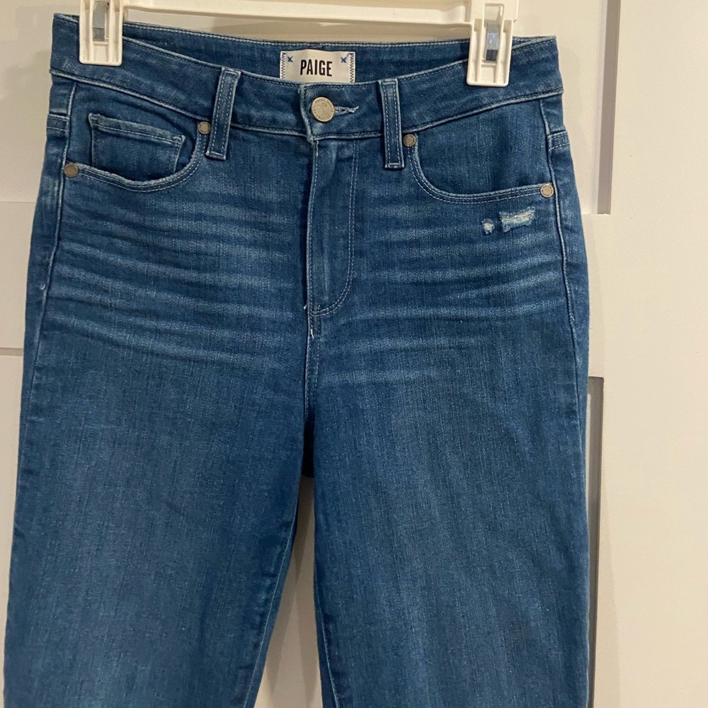 Paige denim Hoxton slim jeans dark wash - Picture 7 of 11